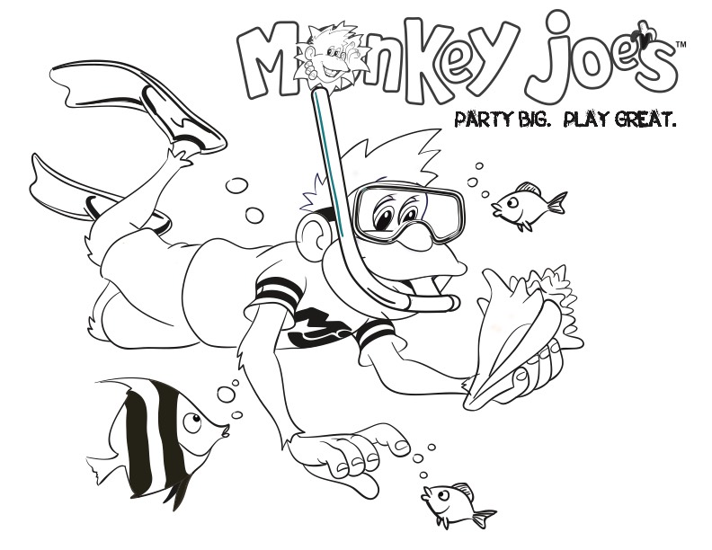 Summer Monkey Joe Diver Monkey Joe's