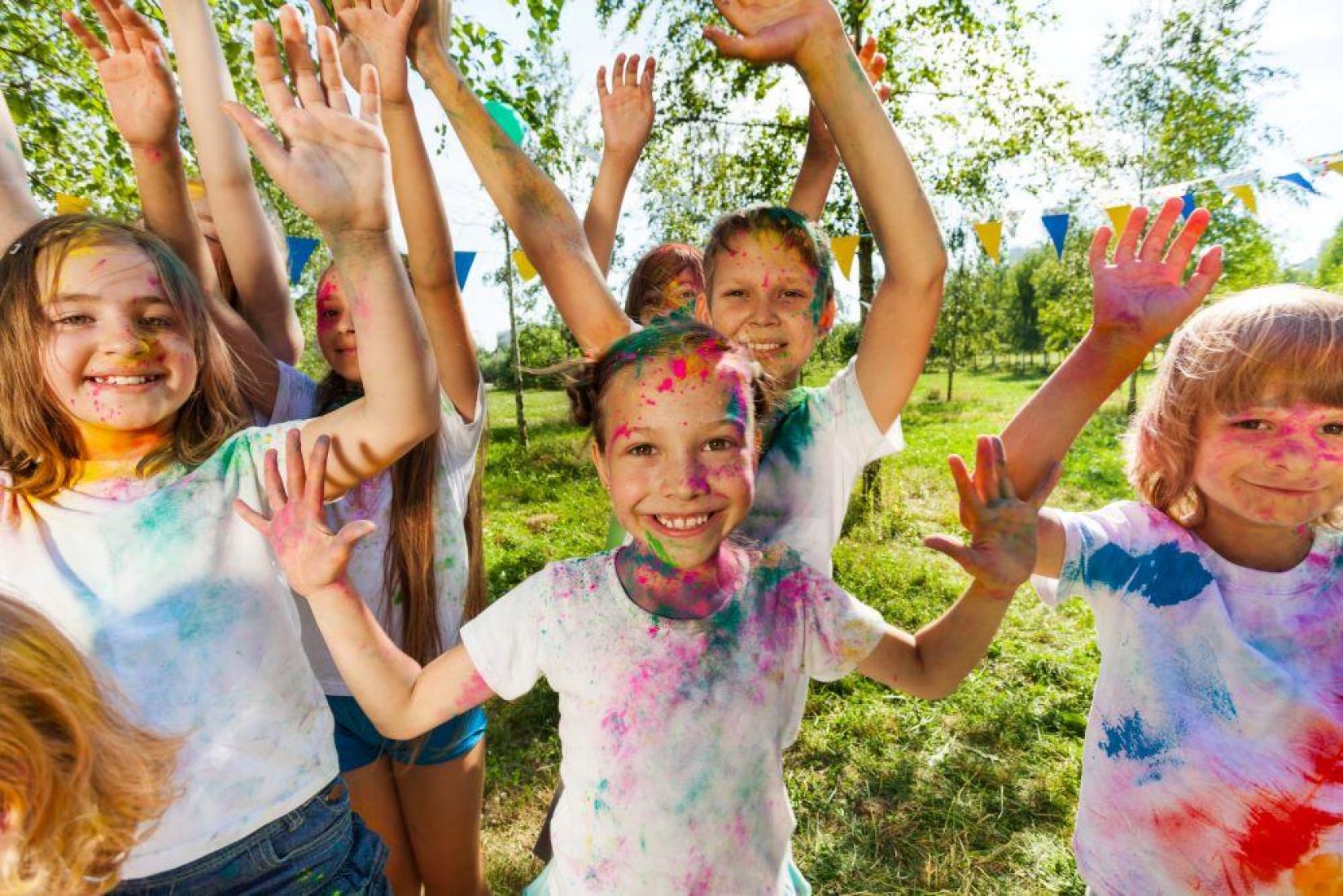 Painting with Water - a Fun, Outdoor Activity for Kids