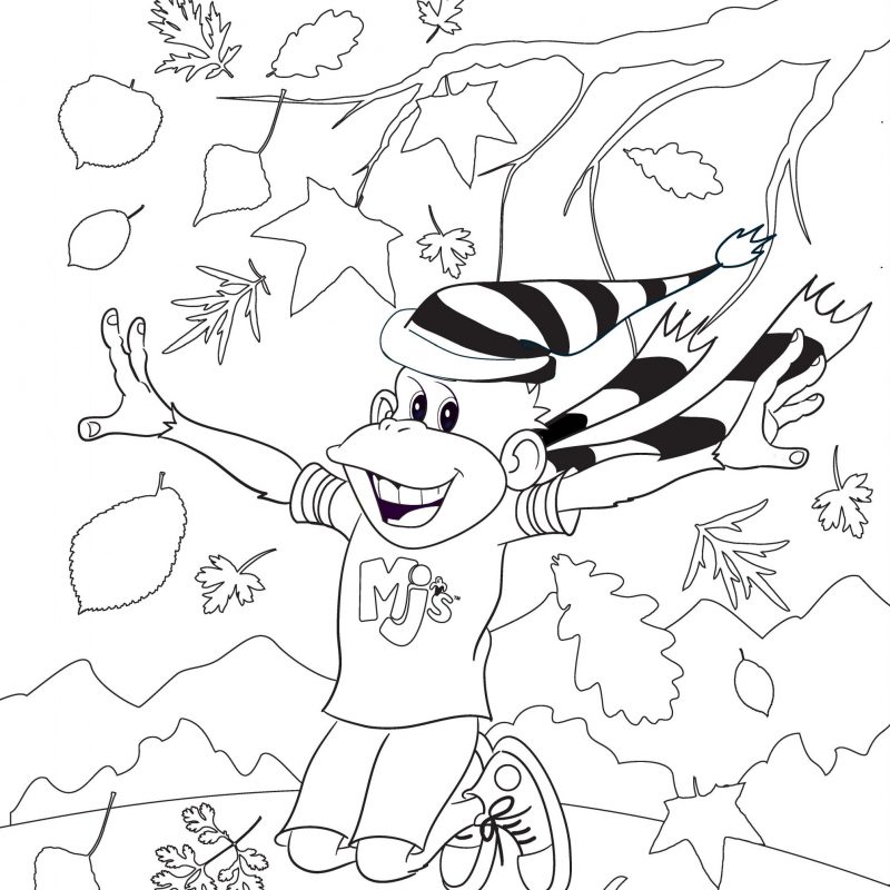 Coloring sheet - Fall Coloring Sheet