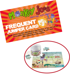 Frequent Jumper Card and puzzle!